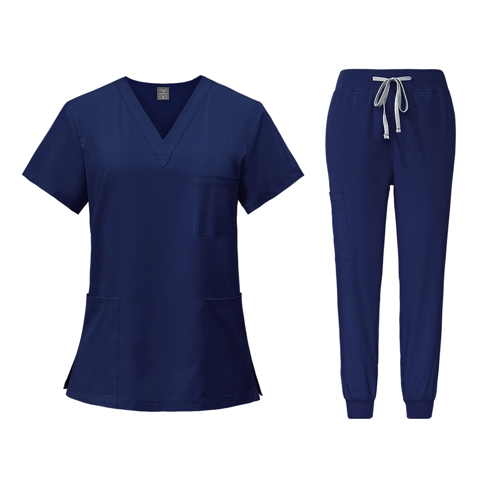 Scrubs Medical Uniforms Woman Surgery Scrubs Sets Nurses Accessories For Hospital Dental Clinic Beauty Spa Workwear Clothes Suit