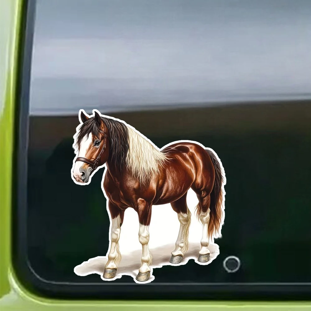 

Водонепроницаемые виниловые наклейки A Horse's Grace для автомобилей: на окна, бампер, декоративные элементы экстерьера, защита от царапин