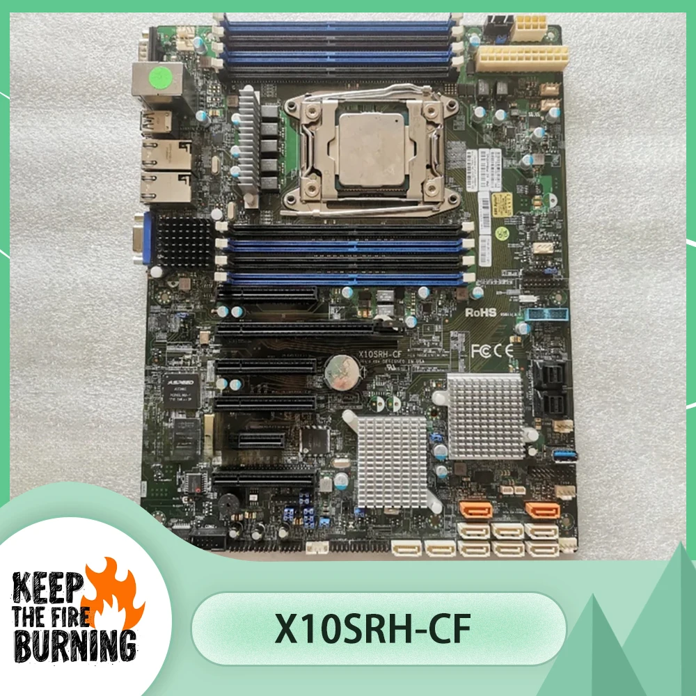 Server Motherboard LGA2011 DDR4 Support E5-1600/2600 V3/V4 X10SRH-CF