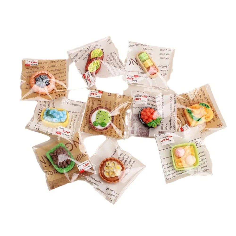 20pcs Breads Simulation Mini Cakes Food Toys Pastries Miniature Simulation Desserts Pretend Play Education Play House Toy