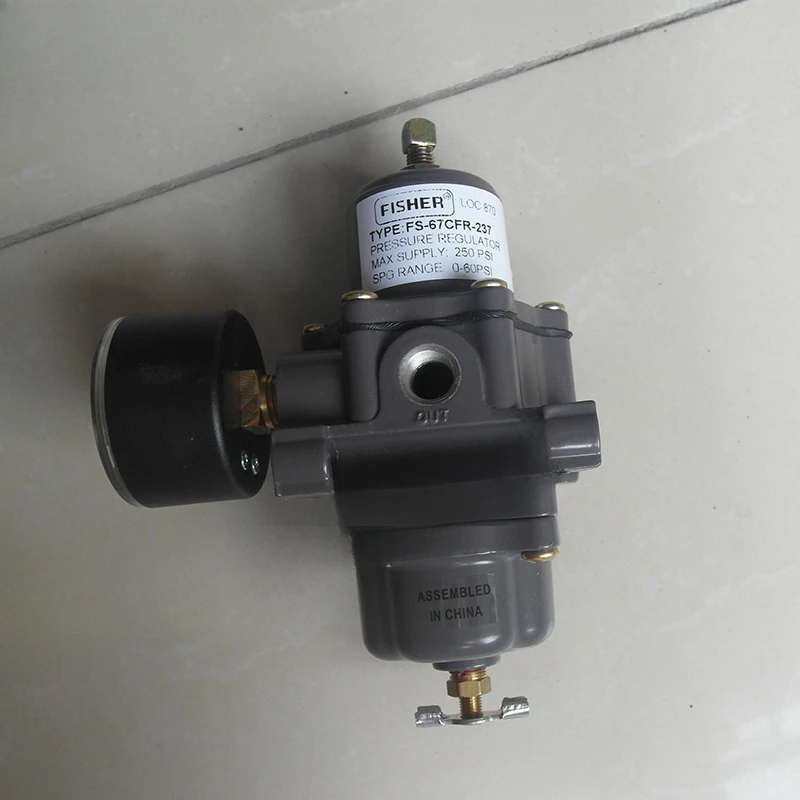 Pressure reducing valve 67CFR-237 natural gas 239 pressure gauge air filtration stabilizing valve 226