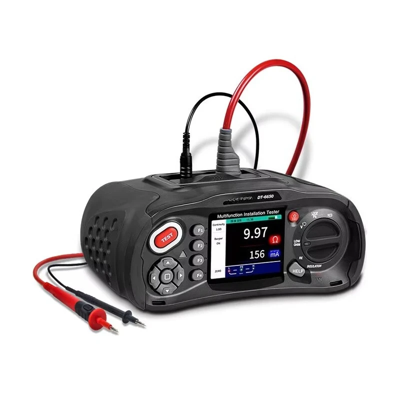 جهاز اختبار شامل للسلامة الكهربائية مقياس متعدد cem dt-6650 #1