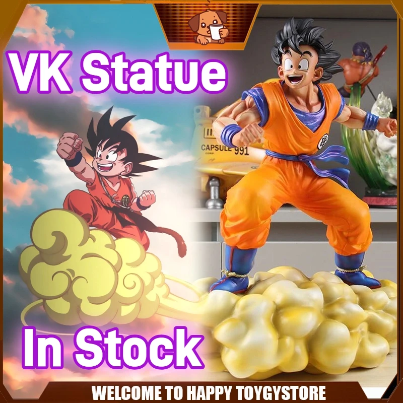 

В наличии Статуя VF 35 см Dragon Ball Super Saiyan Son Goku Аниме Фигурки Статуя из ПВХ Модель Настольный Орнамент Коллекция Игрушек