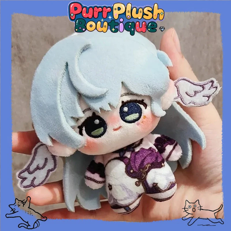 

10CM Mini Doll Honkai: Star Rail Sunday Robin Cosplay Cotton Body Bag Keychain Backpack Pendant Soft Birthday Christmas Gift