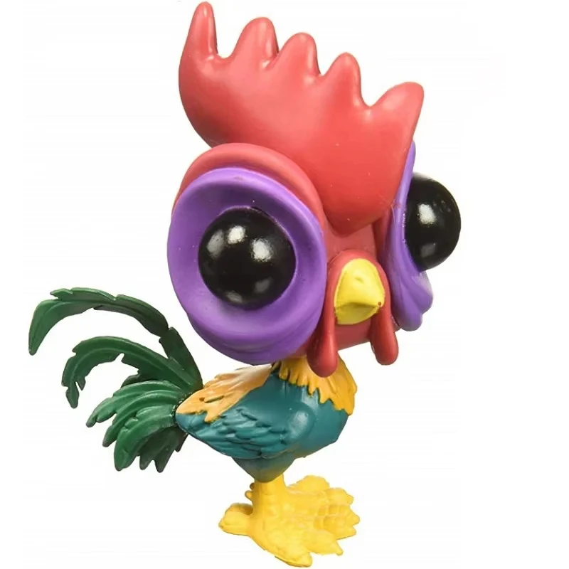 Funko Pop Moana Hei Hei Model Toys Cartoon Movie Animal Rooster Room Decorations Doll Children Birthday Gifts