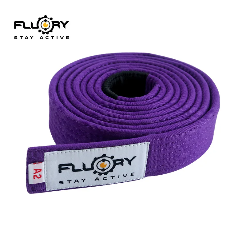 FLUORY Reversible Jiu-Jitsu Gi Belt-Heavy-Duty Training BJJ Belt , Equipment, BJJ Rank System Belt for Training, Matches