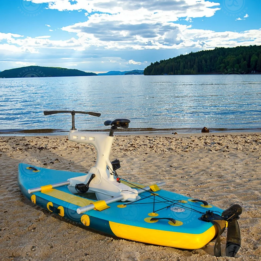 

Inflatable Water Bicycle for Leisure Water Adventures Easy to Inflate and Use