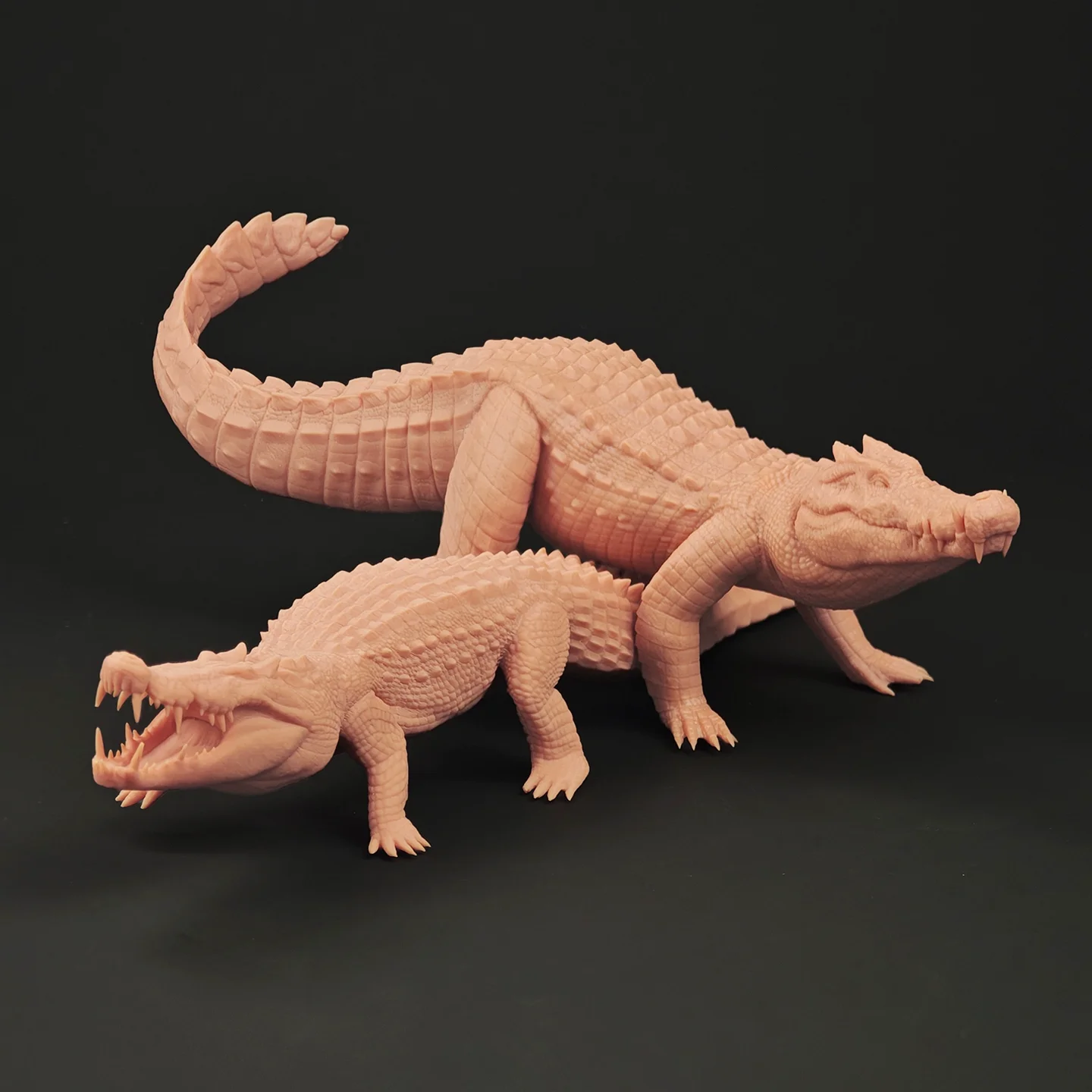 

1/35 16cm Boar Croc Model Toys Ancient Prehistroy Animal Model Gk Customize 3D Printing