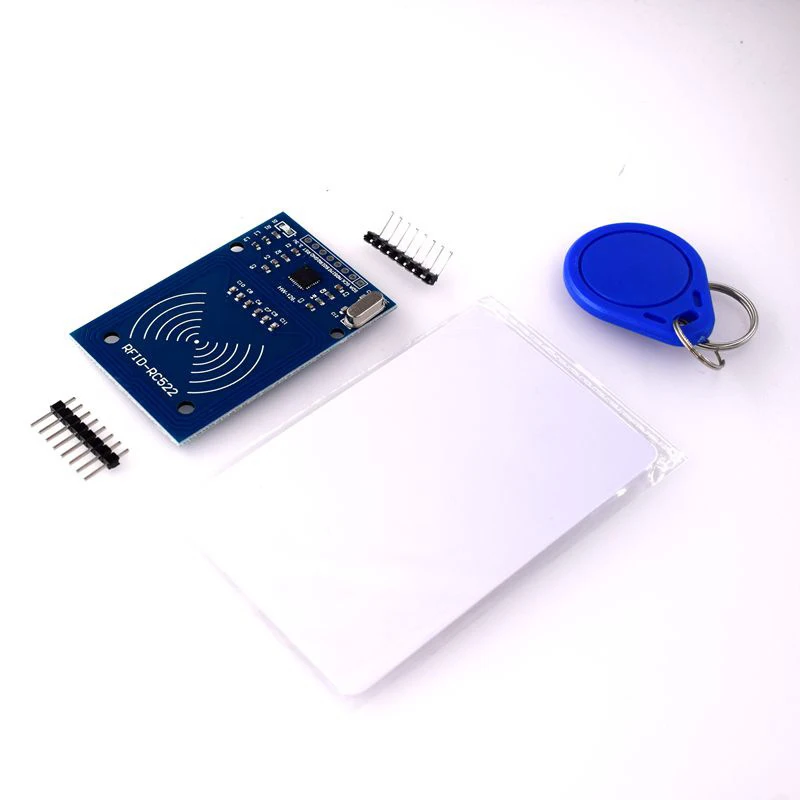 Radio Module MFRC522 RC522 RFID Radio Frequency Induction IC Card Induction Module With S50 Fudan Card, Keychain