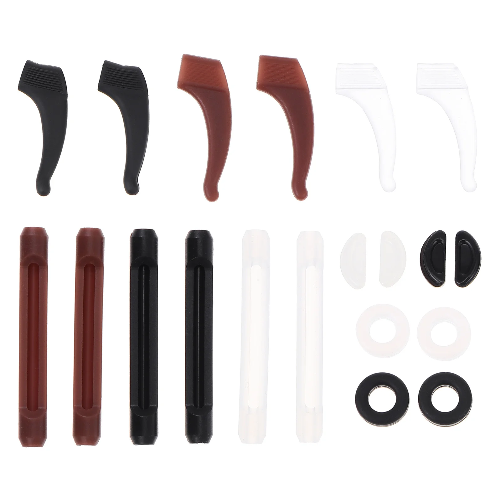 1 Set Eyewear Rope With Ear Hooks Silicone Anti-Slip Retainer Strap For Outdoor Sports Fishing Hiking Biking Skiing Eyeglass