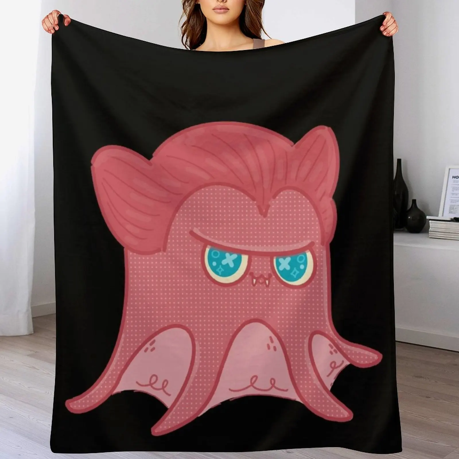 Vampire Squid Throw Blanket Luxury Bed bed plaid Blankets