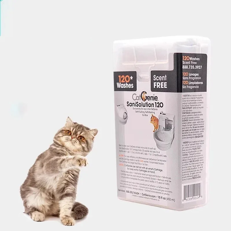 7Special Cat Litter Washable Cleansing Solution for Automatic Cat Litter Box Washable Cat Litter Cleaning Accessories