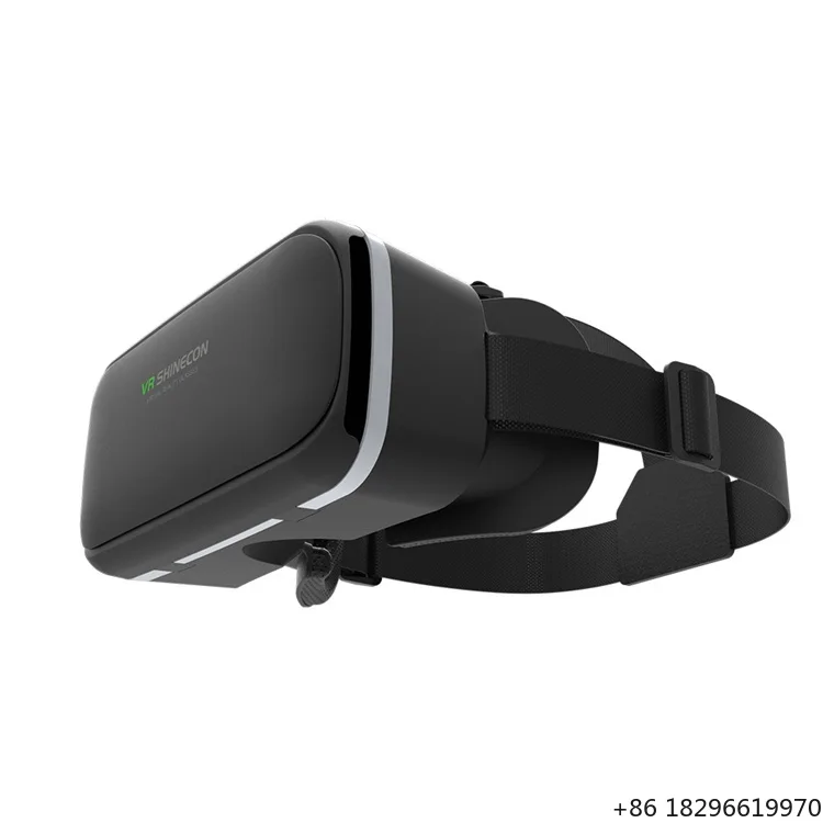 High Definition Video 3D VR Glasses Fit 4.7-6.0 Inch Smartphones Gaming Immersive Headset
