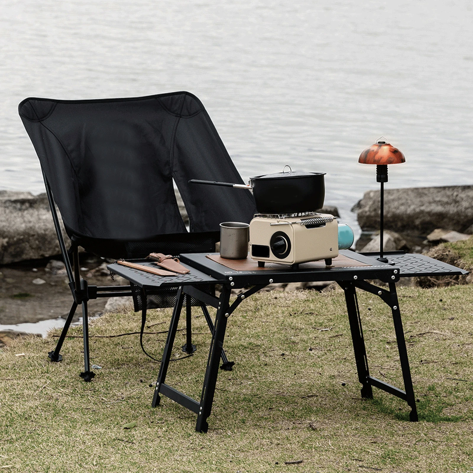 2 PCS IGT Wooden Table Top Mou - Outdoor Activities In Camping 评论和价格