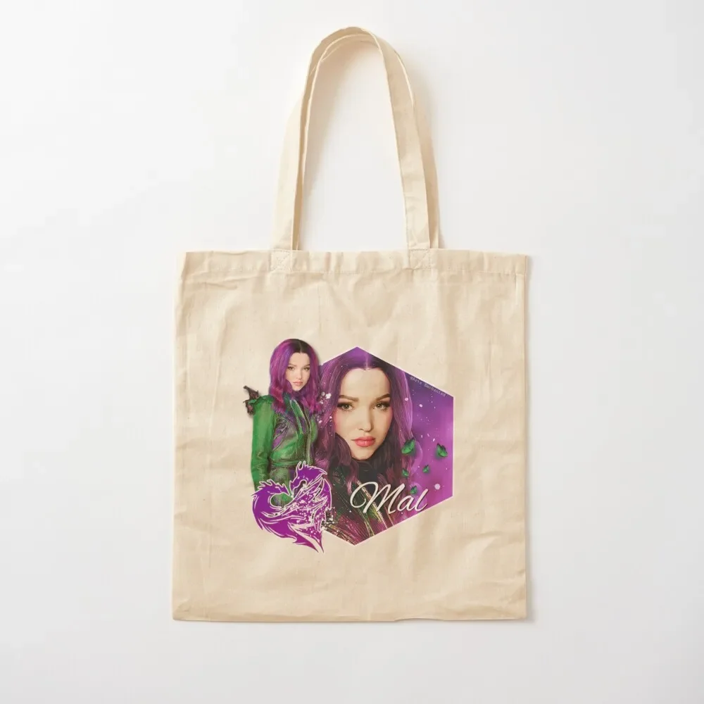 

Mal Purple Pink Princess - Descendants 3 Tote Bag shopping trolley bag tote bags aesthetic tote bags cloth