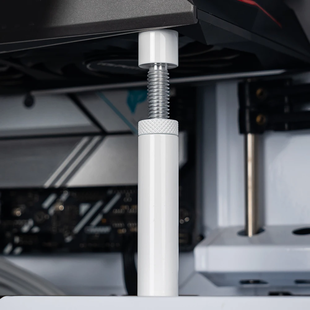 GPU Stand Vertical Telescopic Rotating Video Card GPU Holder Aluminum Alloy Graphics Cards Support Stand for Desktop PC Case