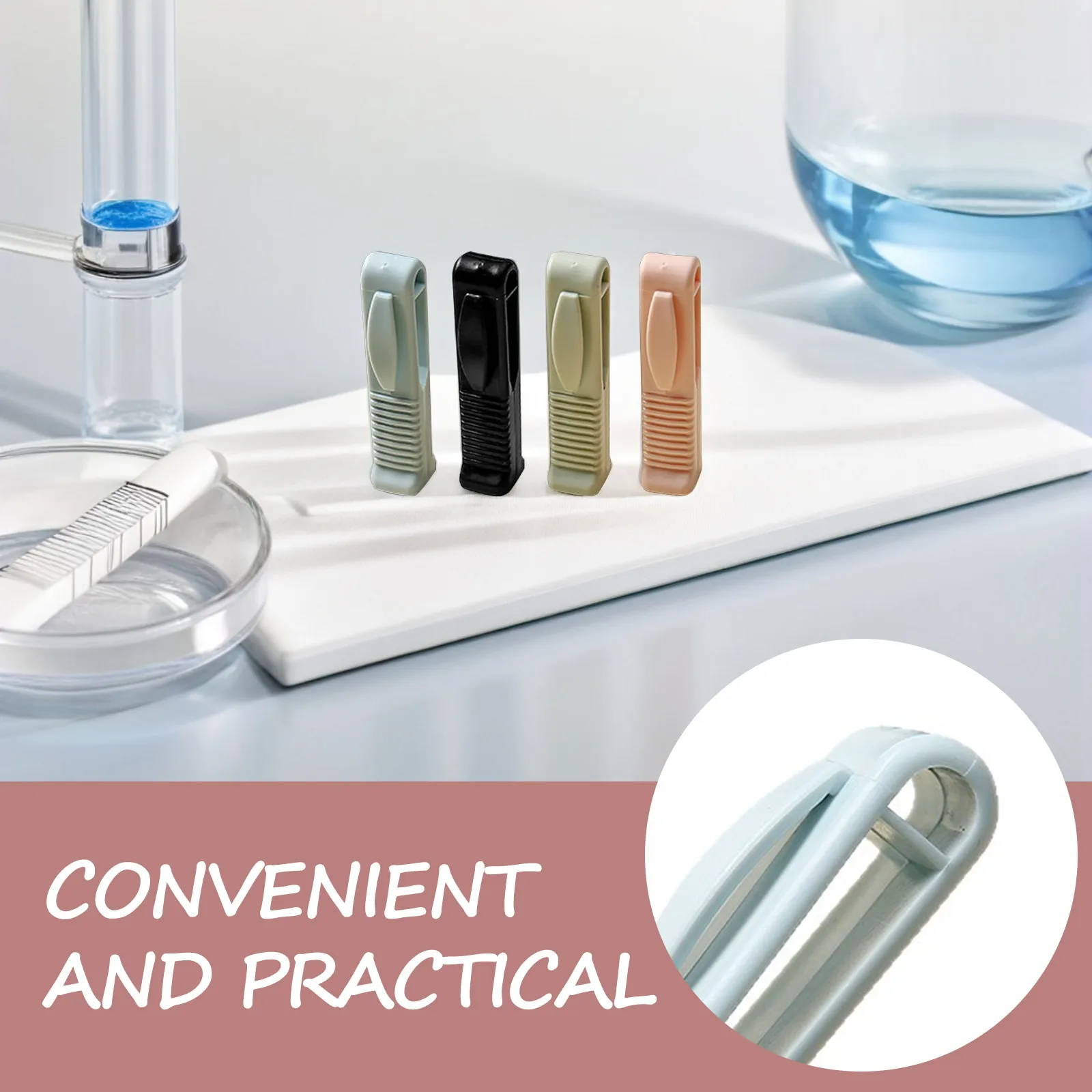 8Pcs Nurse Ampoule Opener Plastic Vial Decapper Tool Ergonomic Non-Slip Groove for Professionals Glass Ampoule Bottle