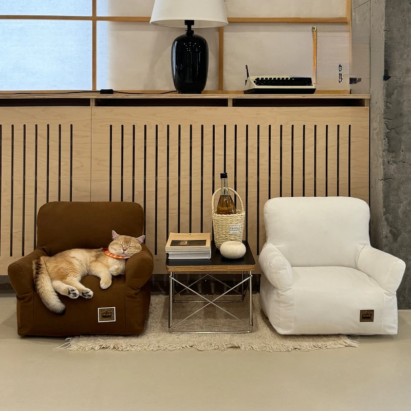 

Minimalist cat sofa, dog sofa, cat nest, dog kennel, detachable and washable, cool, comfortable pet bed.