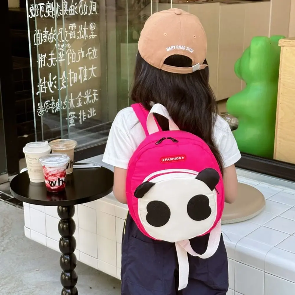 Student Backpack Kids School Backpack Book Bag Cute Children's Schoolbag Cartoon Panda Shape Primary School Bags