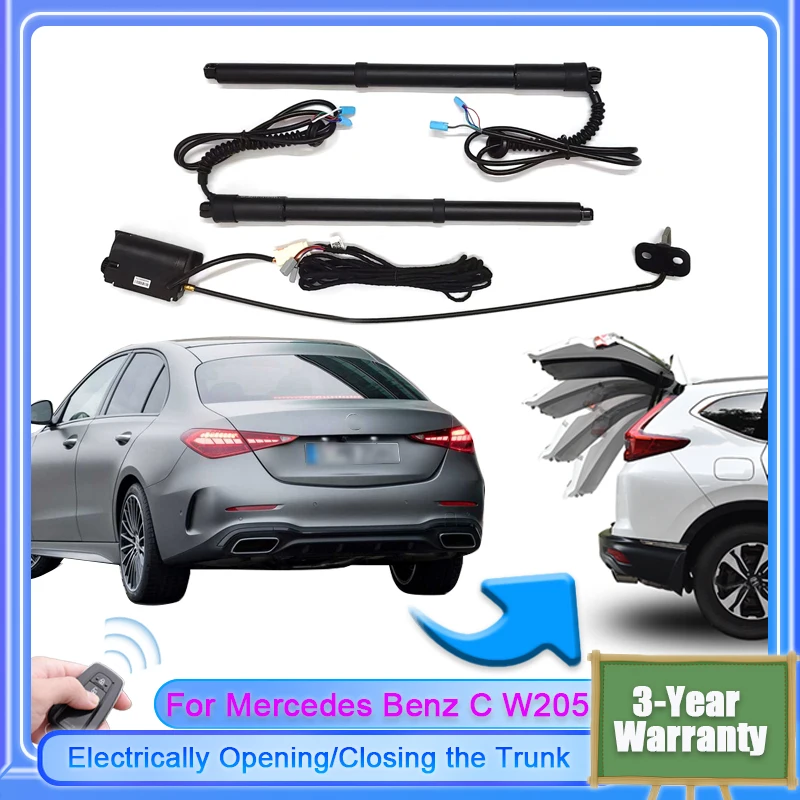 

For Mercedes Benz C Class W205 2014~2024 Car Electric Tailgate Lift System Kit Auto Tail Gate Opener Automatic Lifting Rear Door