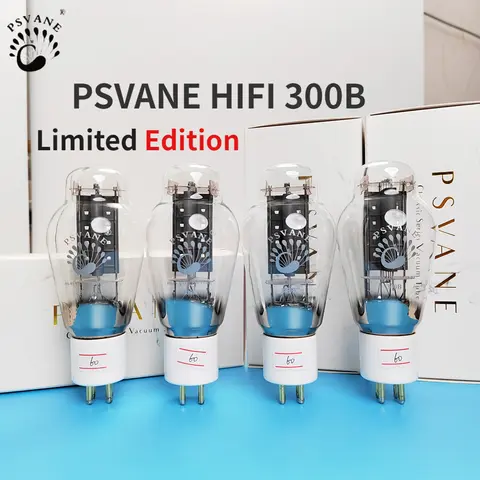 PSVANE Tube HIFI 300B oryginalne fabryczne dopasowana para dla wzmacniacz lampy elektronowej wzmacniacza HIFI Diy Audio Amp edycja limitowana