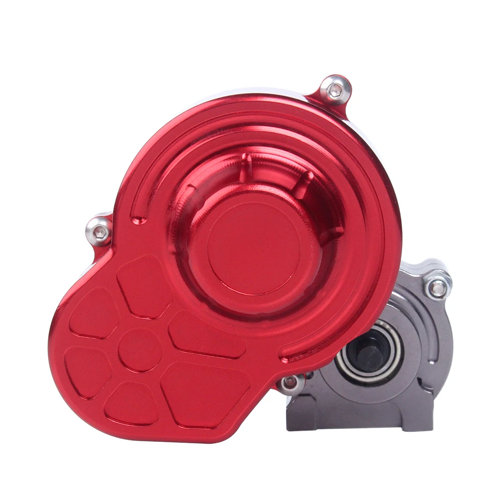 INJORA Compleet Metalen SCX10 Versnellingsbak Transmissie met Gear voor 1/10 RC Crawler Auto Axiale SCX10 Upgrade Onderdelen