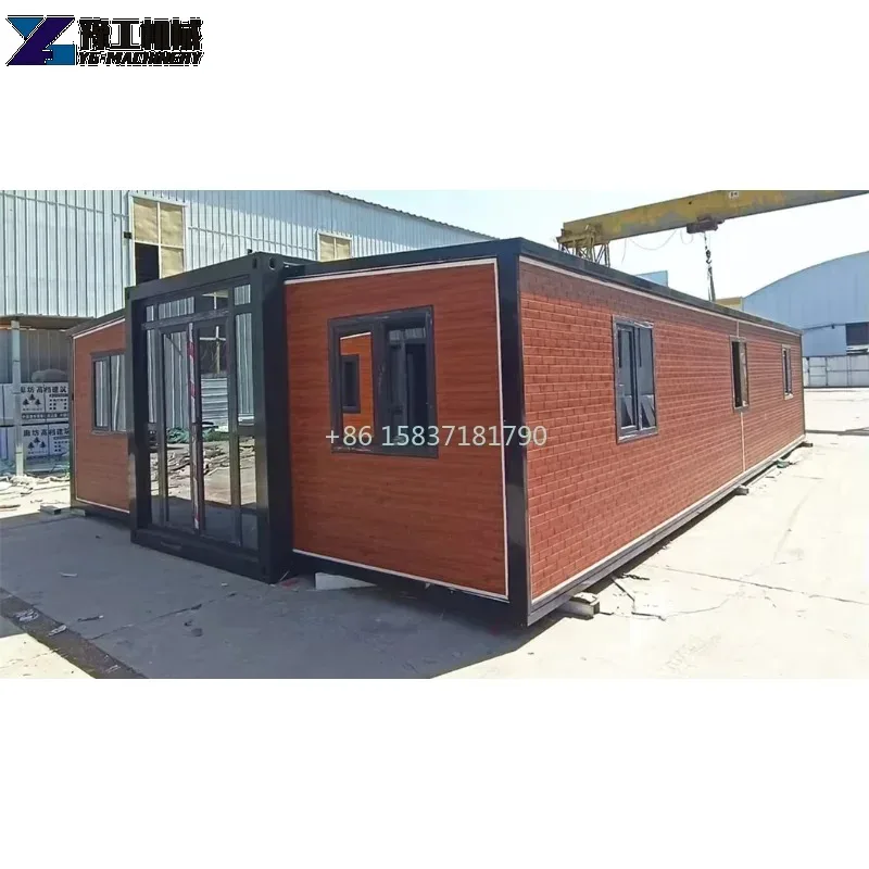 Prefabricated Container House CE Approval Prefab Expandable Folding House Container Granny Flat Folding House for Australia