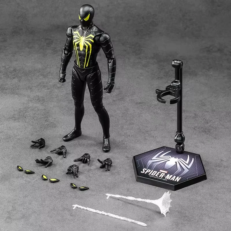 Zhongdong Toys Marvel Spider‑Man PS4 Game Version Full Articulated Action Figure Collectible Model For Desktop Display view 6