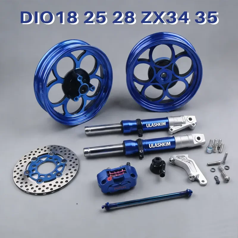 2026 Hot Sale Motorcycle Wheel Rim Brake Disc Front Shock Absorber for DIO 18 25 28 ZX 34 35 AF 17 18 Middle Pump Meter