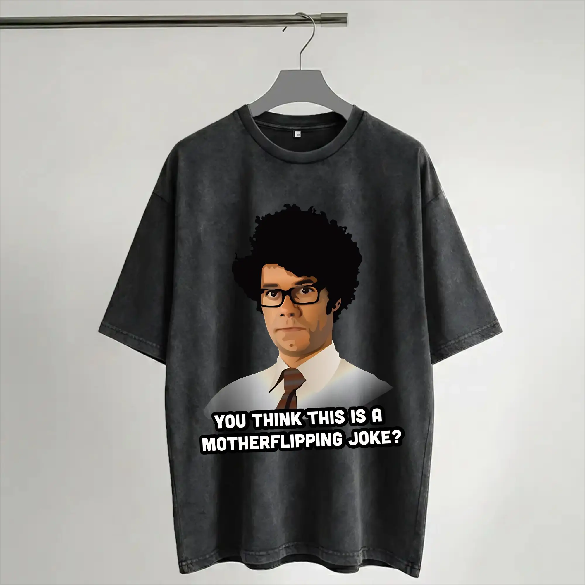 2026 Maurice Moss Tropic Thunder Movie Washed Shirt Outfit Harajuku T-Shirt  Men Women Tee