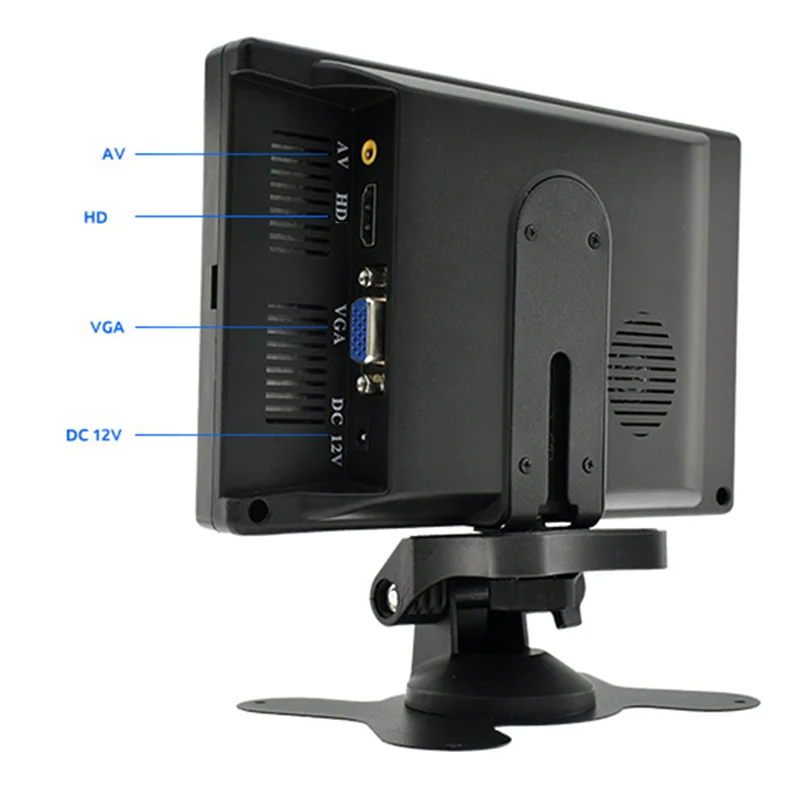 

X59A_7-дюймовый автомобильный VGA монитор HD монитор заднего вида видеореверсивный монитор автомобильные аксессуары