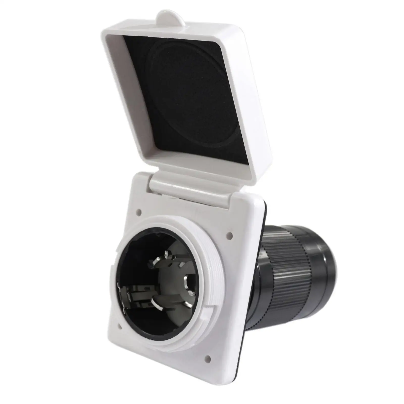 RV Power Inlet 50A RV Inlet Power Connector Socket Weatherproof