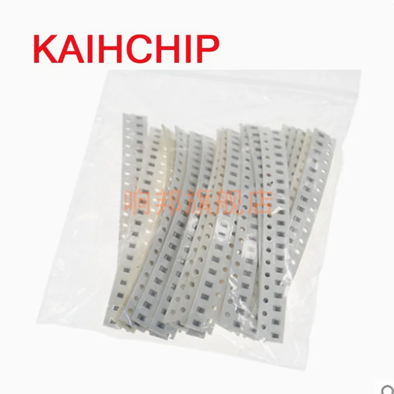 4000pcs 0402 SMD Resistor Kit Assorted Kit 10ohm-1M ohm 5% 80valuesX 50pcs=4000pcs Sample Kit