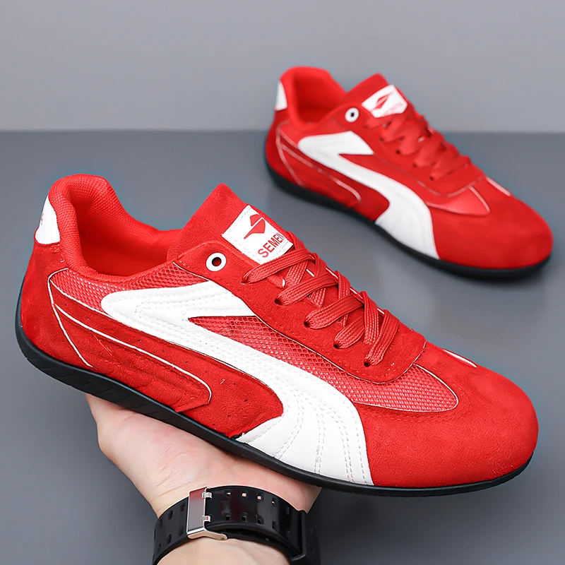 

Men Daily Activity Sneakers Minimalist Trendy Style Soft Sole Breathable Anti Slip Wear Resistant Casual Outdoor Sports Shoes
