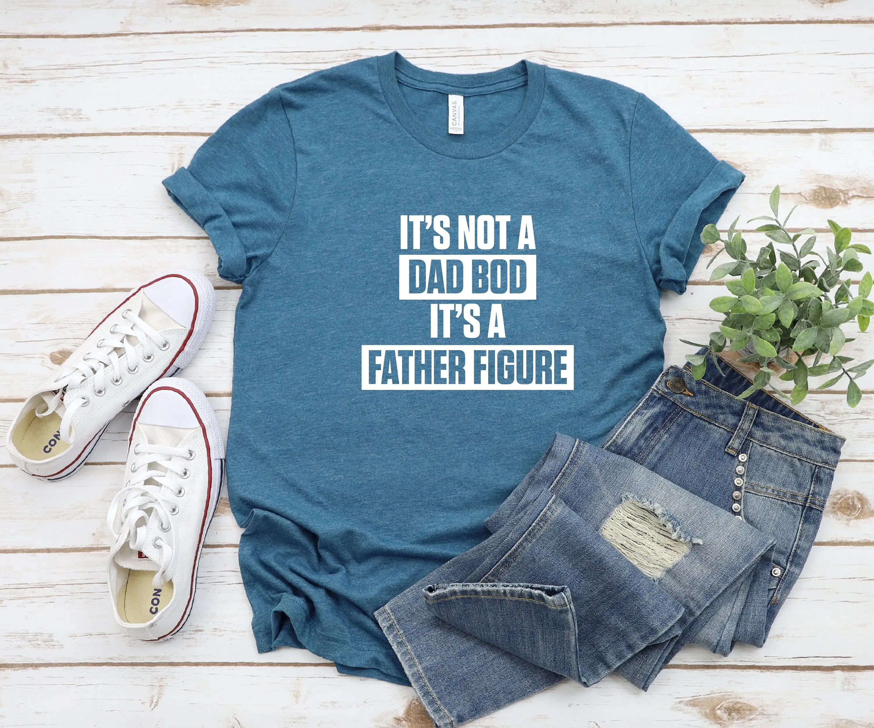 

It's Not A Dad Bod Father Figure T shirt Funny for Husband