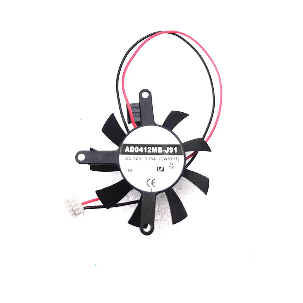 Fan For JARO AD0412MB-J91 (CW8Y17) DC12V 0.10A 4PIN 2Lines