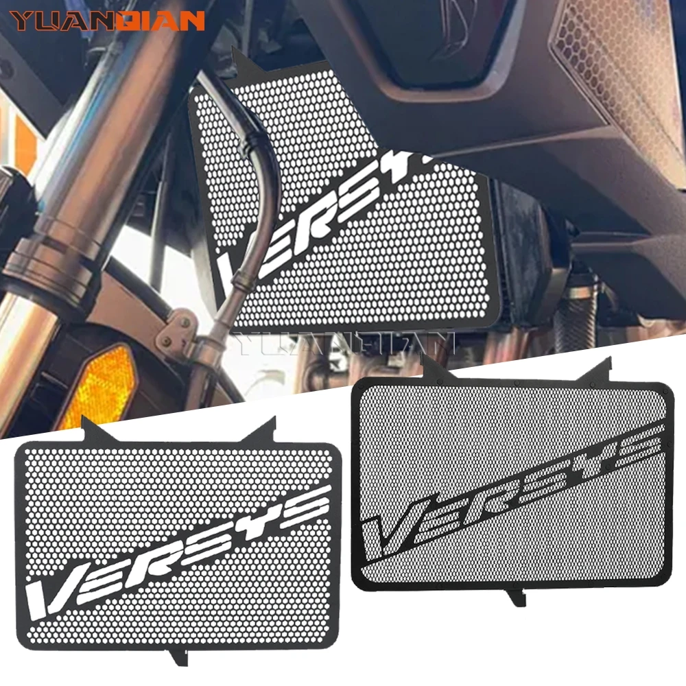 

Motorcycle Radiator Grille Cover Guard Protection Accessories For Kawasaki Versys1100 Versys 1100 2025-2026 Versys1000 2012-2024