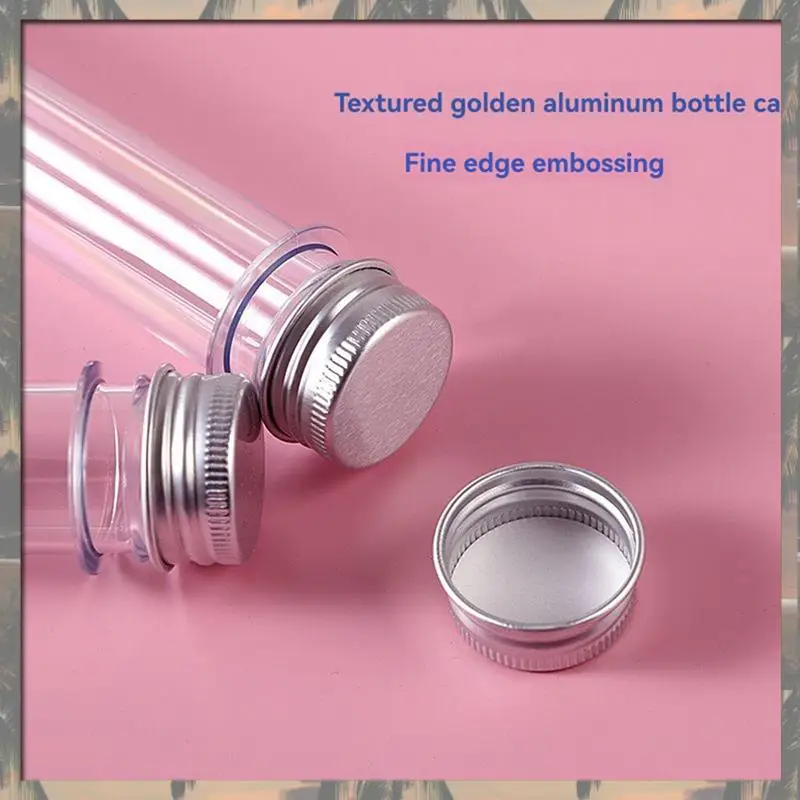 A70U Nuovo 20 Pz Provette Trasparenti 40 Ml Con Tappi Tubo di Stoccaggio In Plastica Per Piante Gumball Spezie Caramelle Esperimenti Scientifici