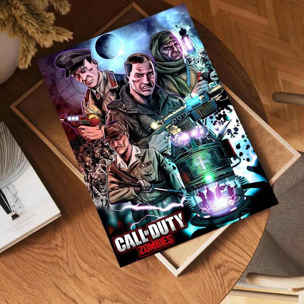 Cod Zombies Anime Anime Posters Sticky Vintage Room Home Bar Cafe Decor Kawaii Room Decor view 4