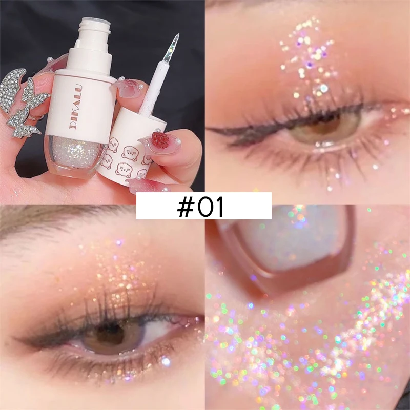 Oogschaduw Mode Vrouwen Reizen Girlcult Zeldzame Schoonheid Glitter Oogschaduw Hoge Kwaliteit Professionele Koreaanse Make-Up Mini Cosmetica