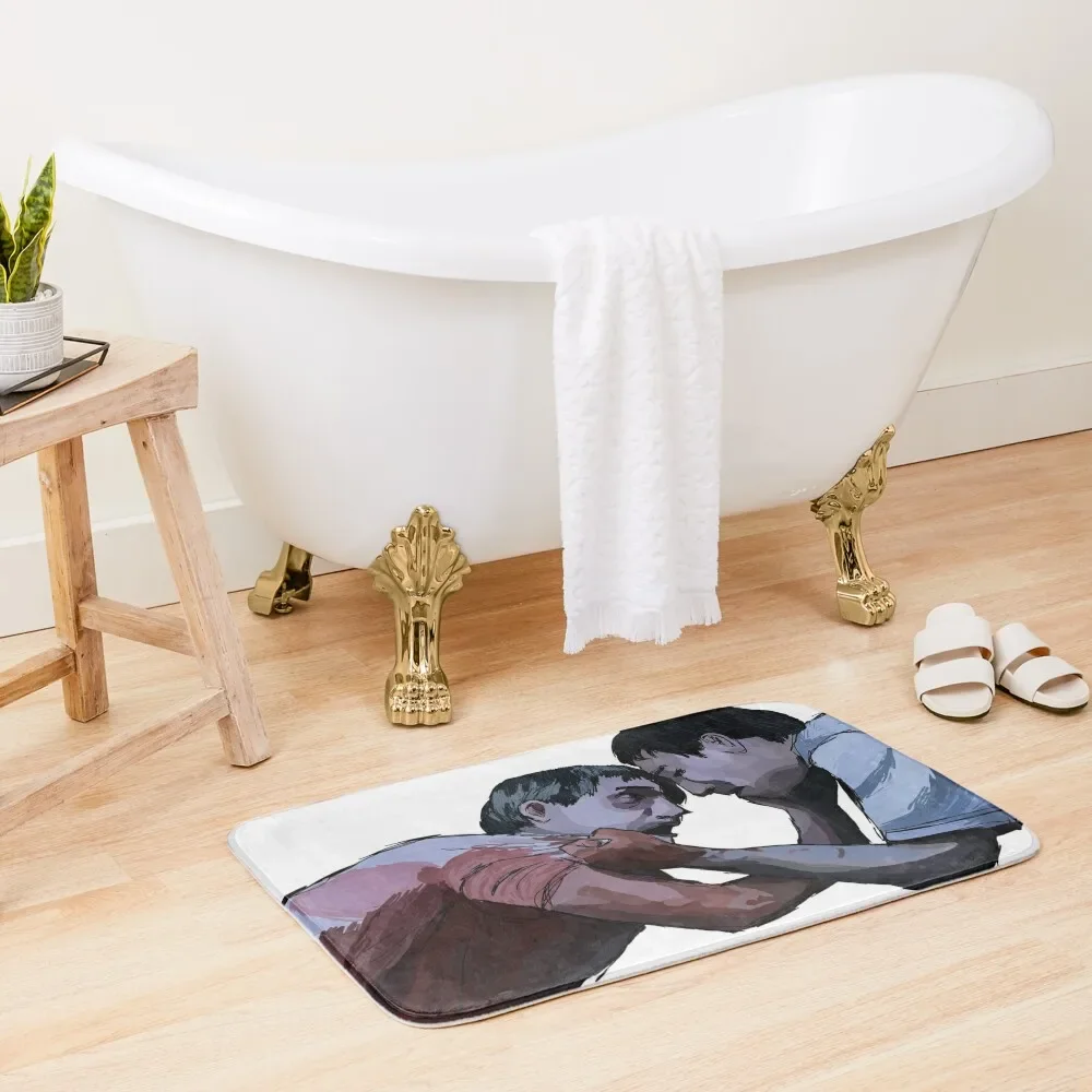 love scene - saw (2004) transparent Bath Mat Bath Accessories Bathroom Rug Sets Of Bathroom Accessories Bathroom Floor Mat