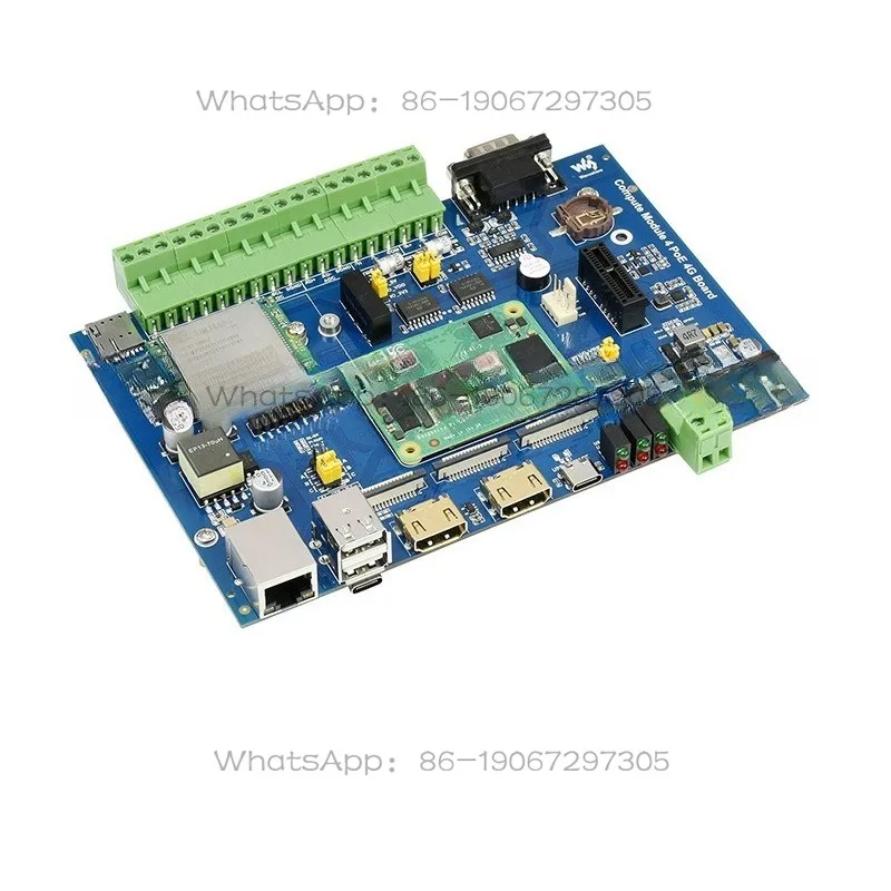 4 IoT industrial control main board 5G/4G PoE CAN/RS485 interface