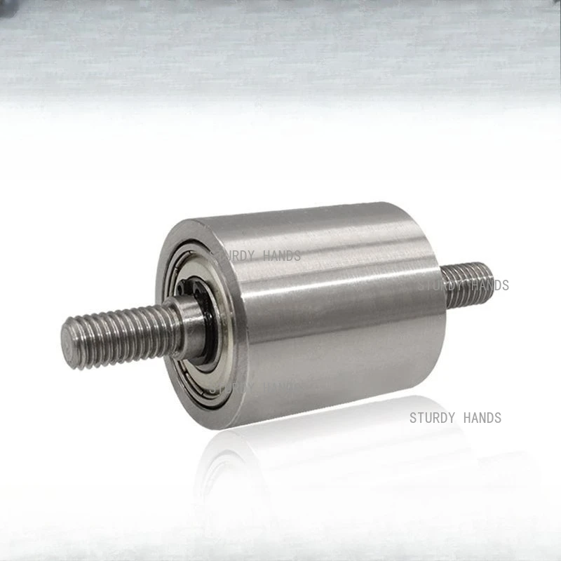 Outer Diameter 30mm Bearing Double Headed Axis Driven Roller Power Roller Pulley Hardware Accessories