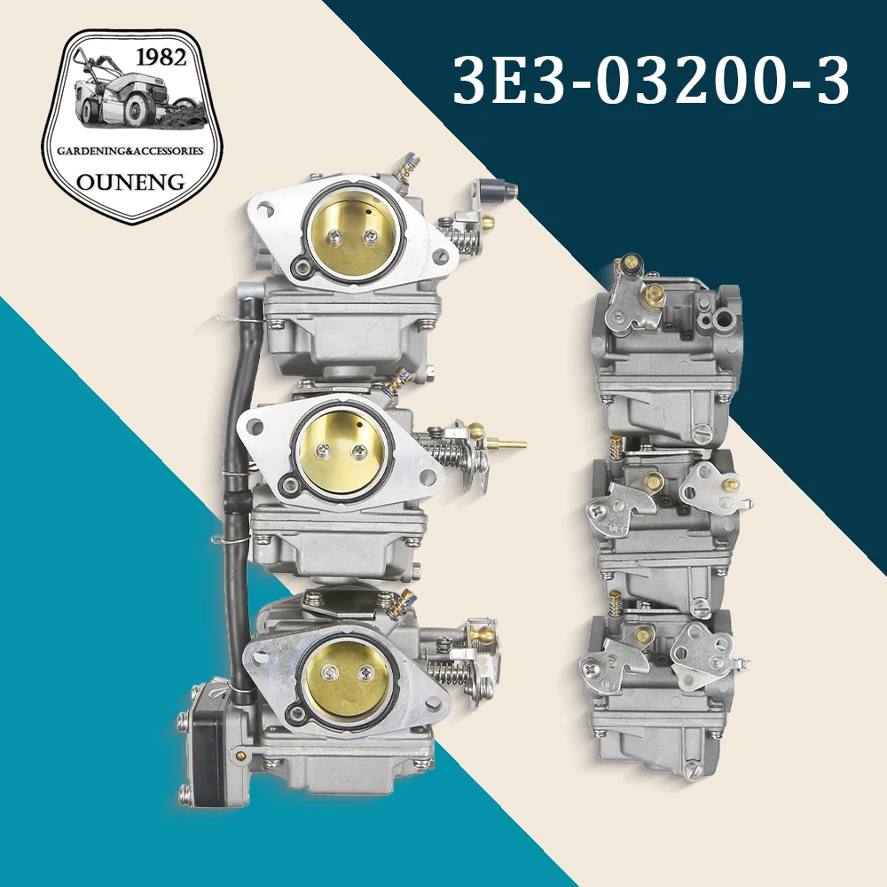 

3E3-03200 3E3-03207 3E3-03210 Carburetor Assy For Tohasta 50HP 2T NS50D2 Outboard Engine