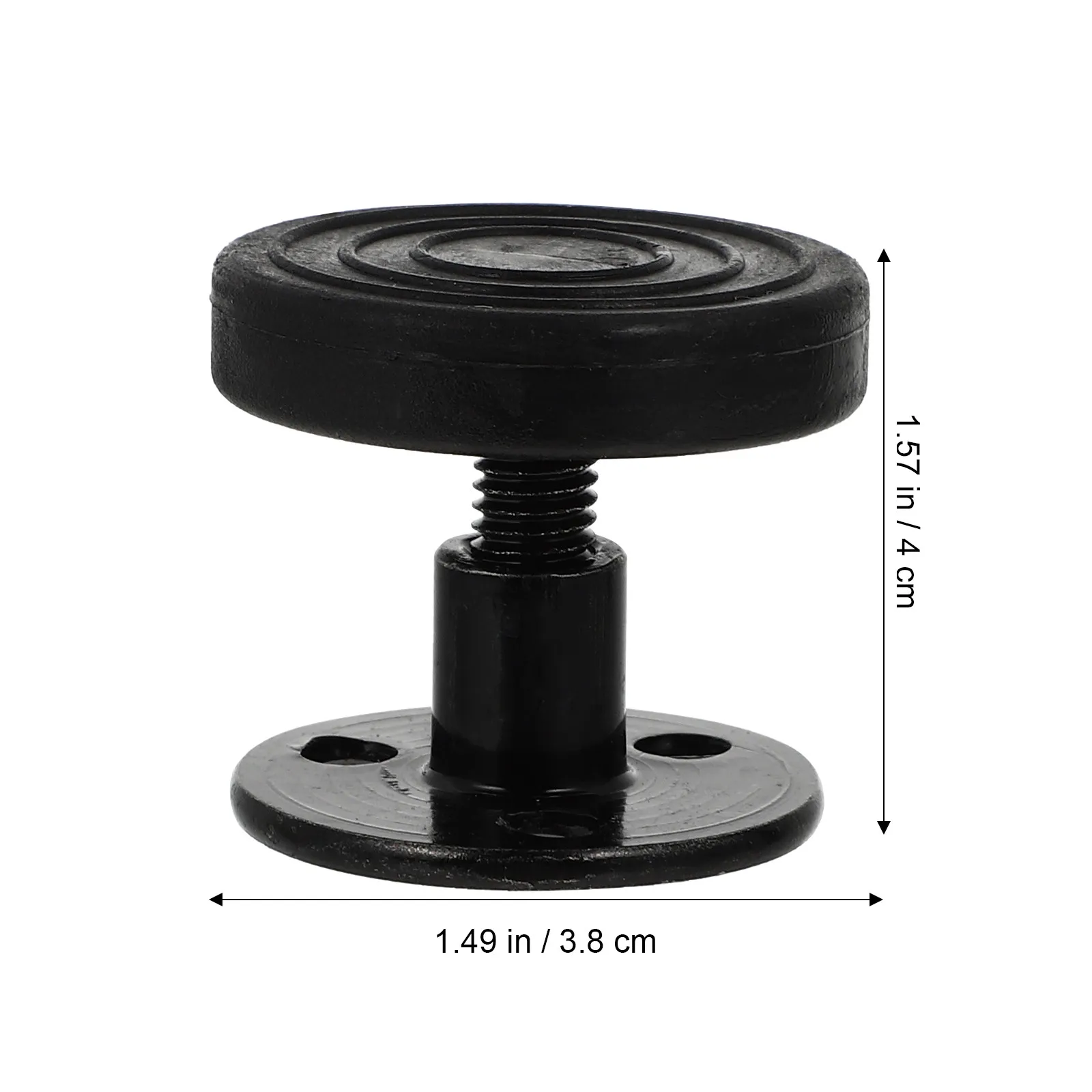 2Pcs Adjustable Bed Headboard Stopper High-Strength Metal Bed Frame Stabilizer for Bedroom Living Room Office Hotel Furniture