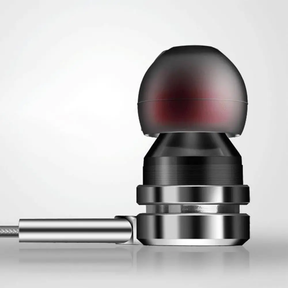 マイク付き重低音有線ヘッドセット,金属製音楽ヘッドセット,QKZ-DM9