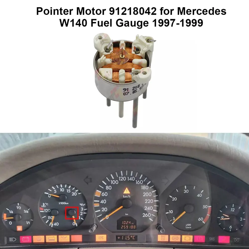 

Pointer Motor 91218042 for Mercedes W140 R129 Fuel Gauge