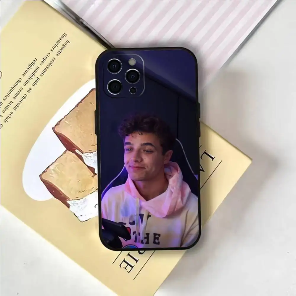 L-Landos N-Norris   Phone Case For iPhone 17,16,15,14,13,12,11 Plus,Pro Max,Soft Silicone Black Cover