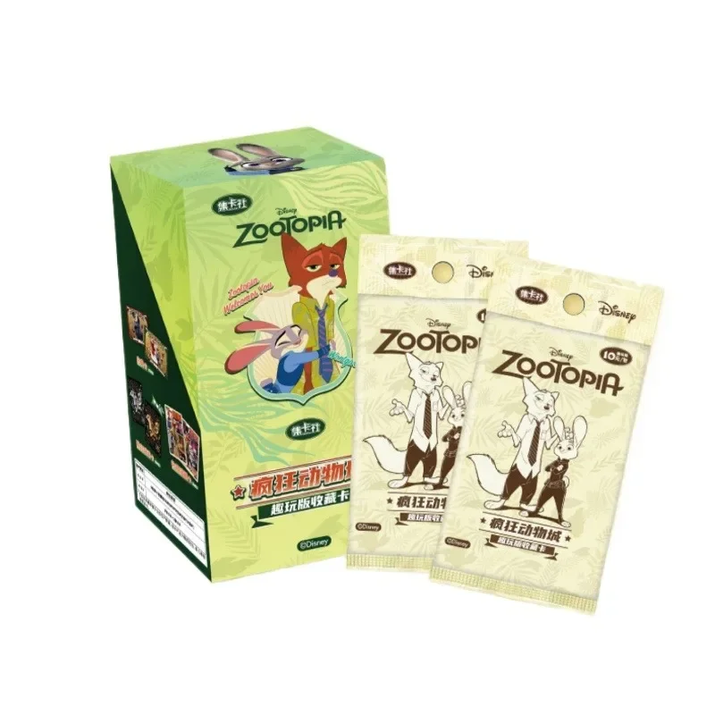 Card Fun Disney Zootopia Card and  Lilo & Stitch Cards Rare Commemorative Collection Rare Limited Toys Hobby Collectibles Box