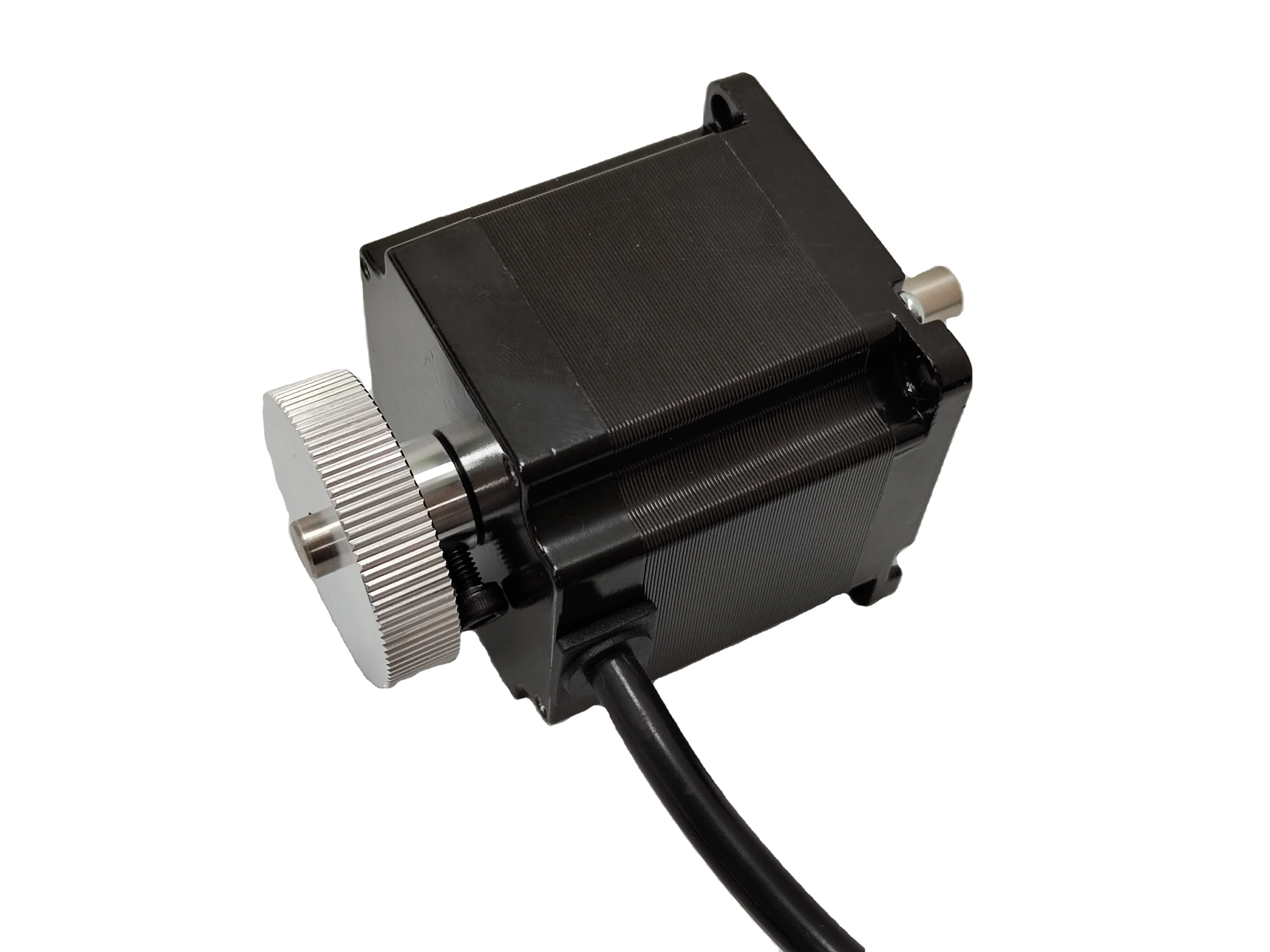 2PCS 56mm Length Nema 23 SUMTOR 4 Wires 57 Stepper Motor And Handwheel For Industrial Sewing Machine